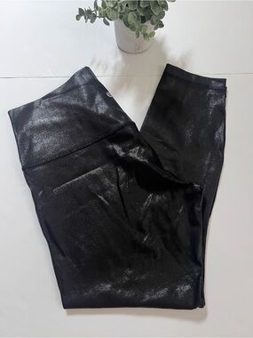 Lululemon Align High-Rise Pant 25" *Shine
Radiate Foil Print Black Size 12